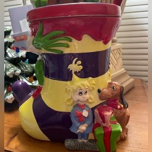 The Grinch cookie Jar